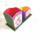 Porta caneta e porta clips em M D F.- produto artesanal 